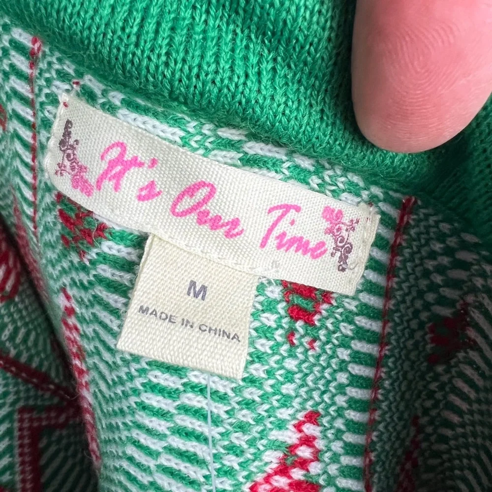 🎄NWT🤩 |•IT'S OUR TIME•| Cute Knit Flare Christmas Skirt